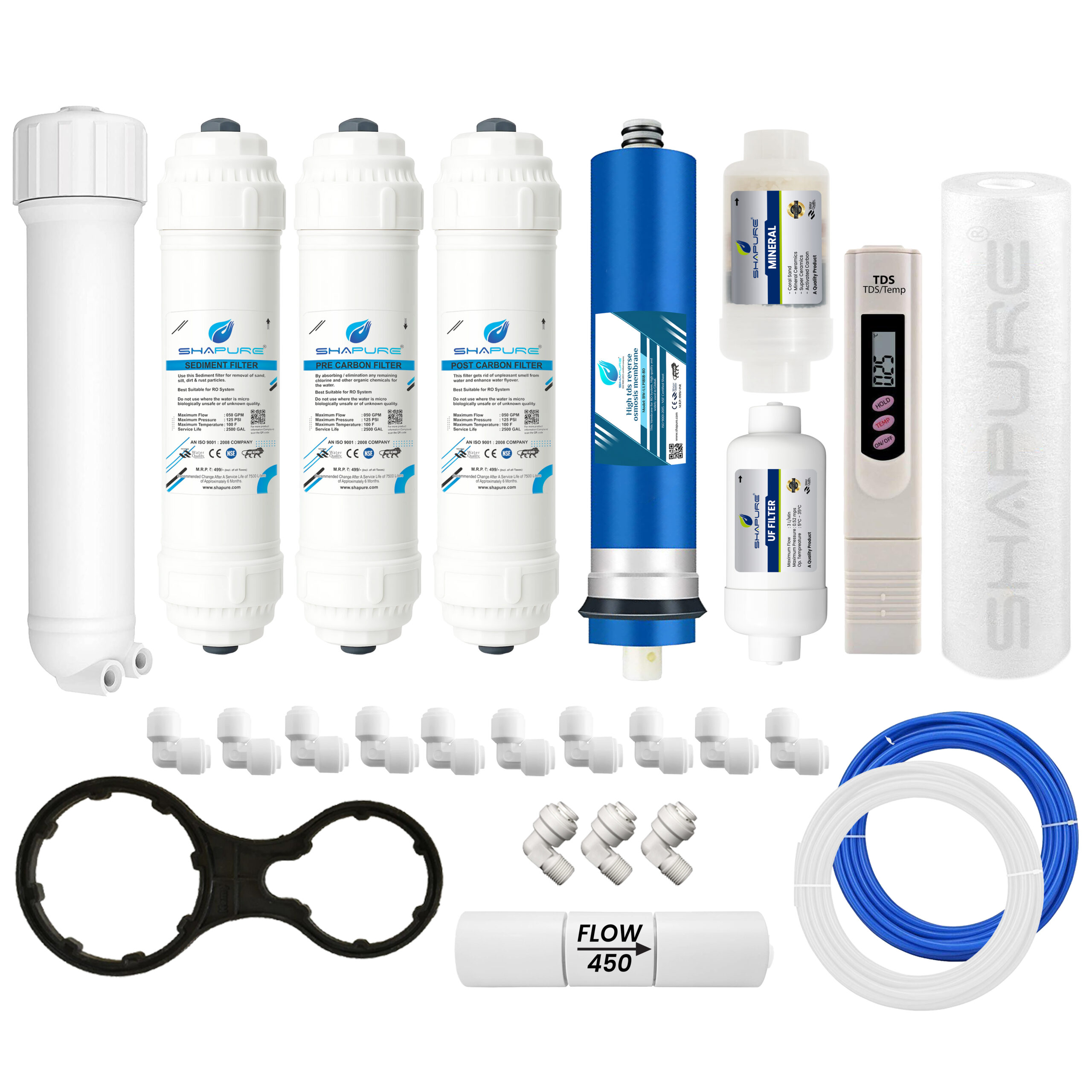 Best Ro Water Filter Yearly Kit at affordable price | Shapure Membrane | Works upto 2500 TDS