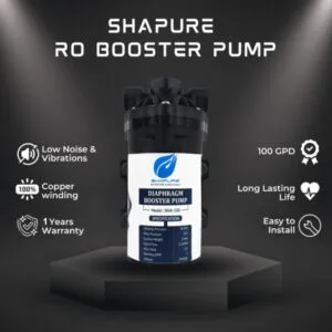 Shapure pump 1 year warranty best ro booster pump