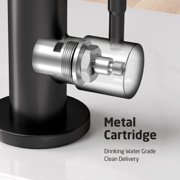 Shapure Stainless Steel RO Faucet Tap SS 304 – Balck Matt Finish | Durable Drinking Water Filter Faucet Tap - Image 6