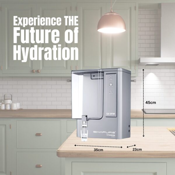 Shapure Premium Titanium LX ONE RO Water Purifier 10L | 8-Stage Filter - Image 2